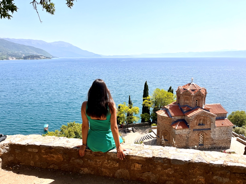 Uno de mis lugares favoritos en los Balcanes_ Lago Ohrid en Macedonia del Norte